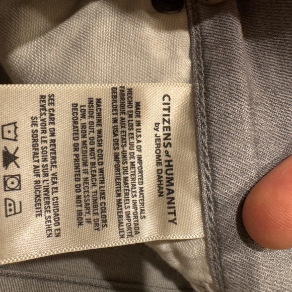 CofH size 27 light grey jeans woman - Picture 8 of 9